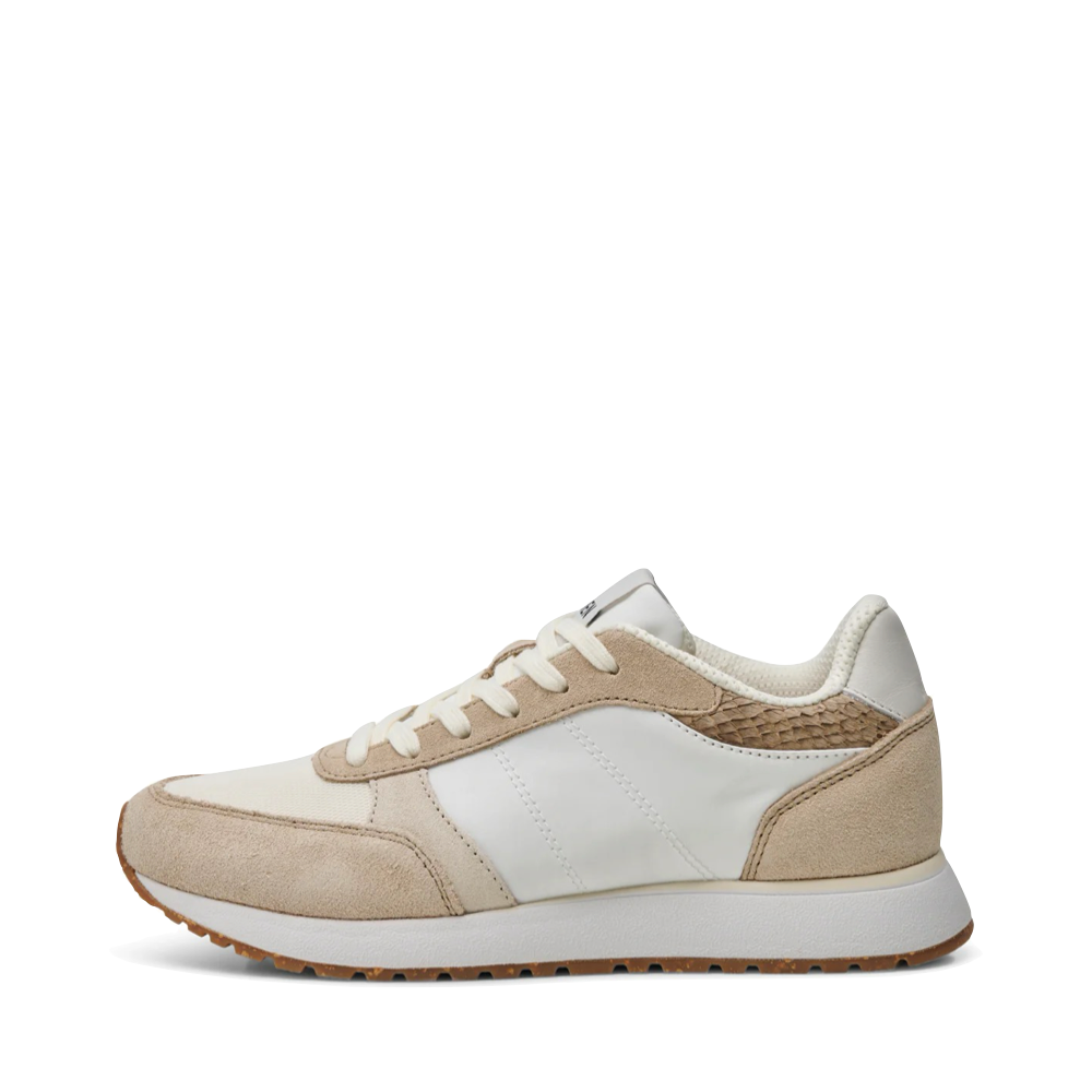 Side (left) view of Wood Ronja Sneaker for women.