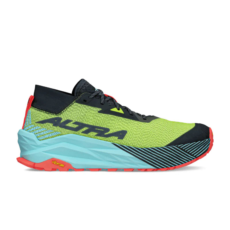 Altra Men's Olympus 275 Sneaker in Black/Yellow