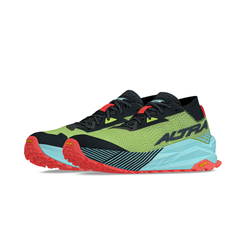 Altra Men's Olympus 275 Sneaker in Black/Yellow