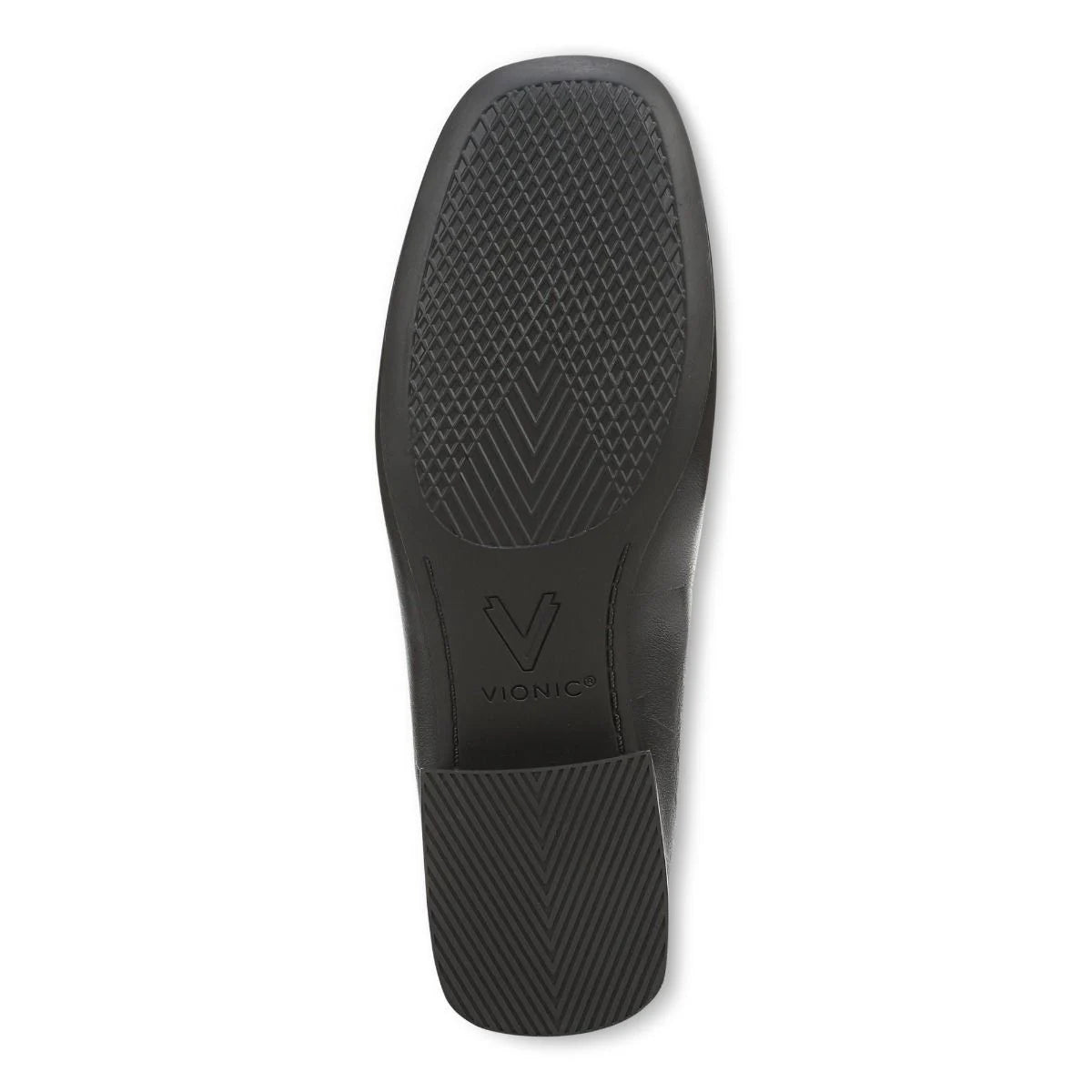 Vionic Women's Petra Heeled Ballet Flat in Black