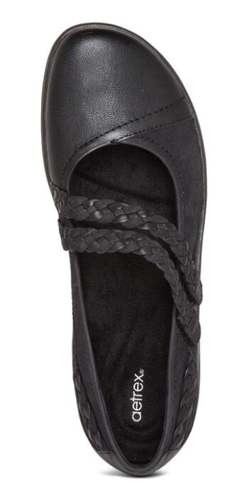 Aetrex Women's Annie Mary Jane in Black
