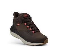 Kizik Men's London AT Mid Waterproof Sneaker in Mole/Whitecap Gray