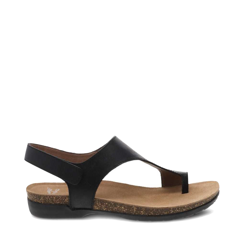 Dansko Women's Reece Thong Sandal (Black)