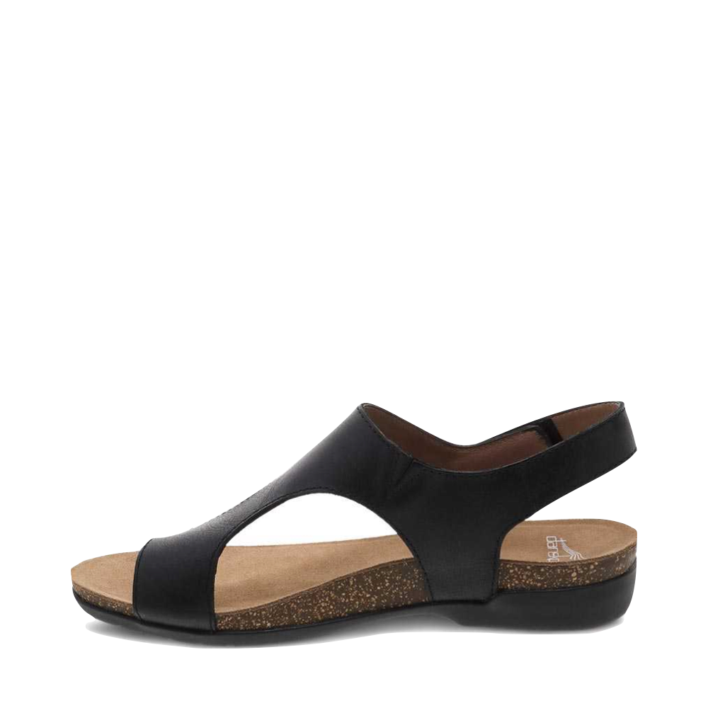 Dansko Women's Reece Thong Sandal (Black)