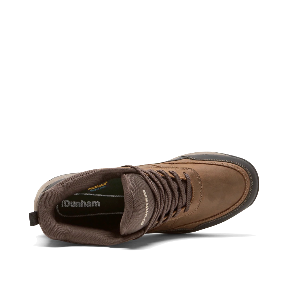 Top-down view of Dunham Cloud Plus Mid 2 Waterproof Boot for men.