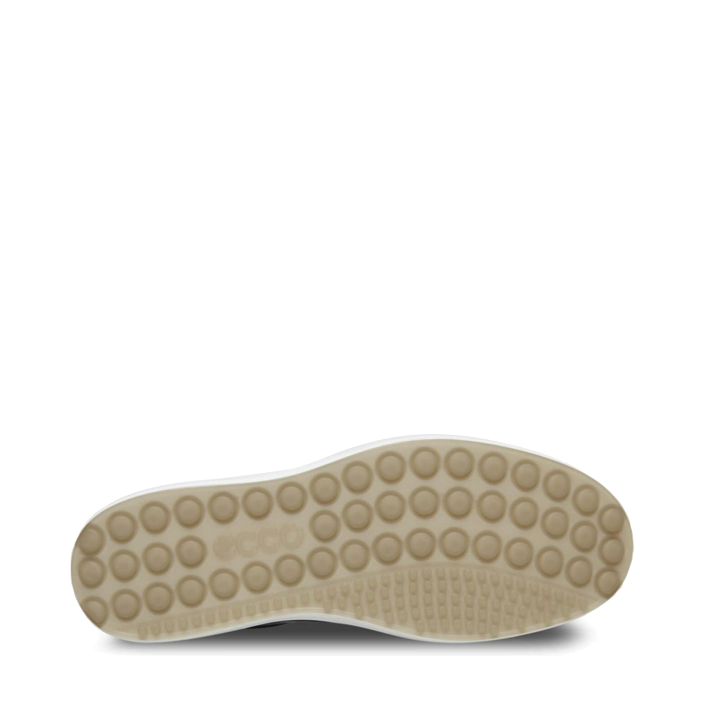 Ecco Men's Soft 7 Leather Sneaker in Black