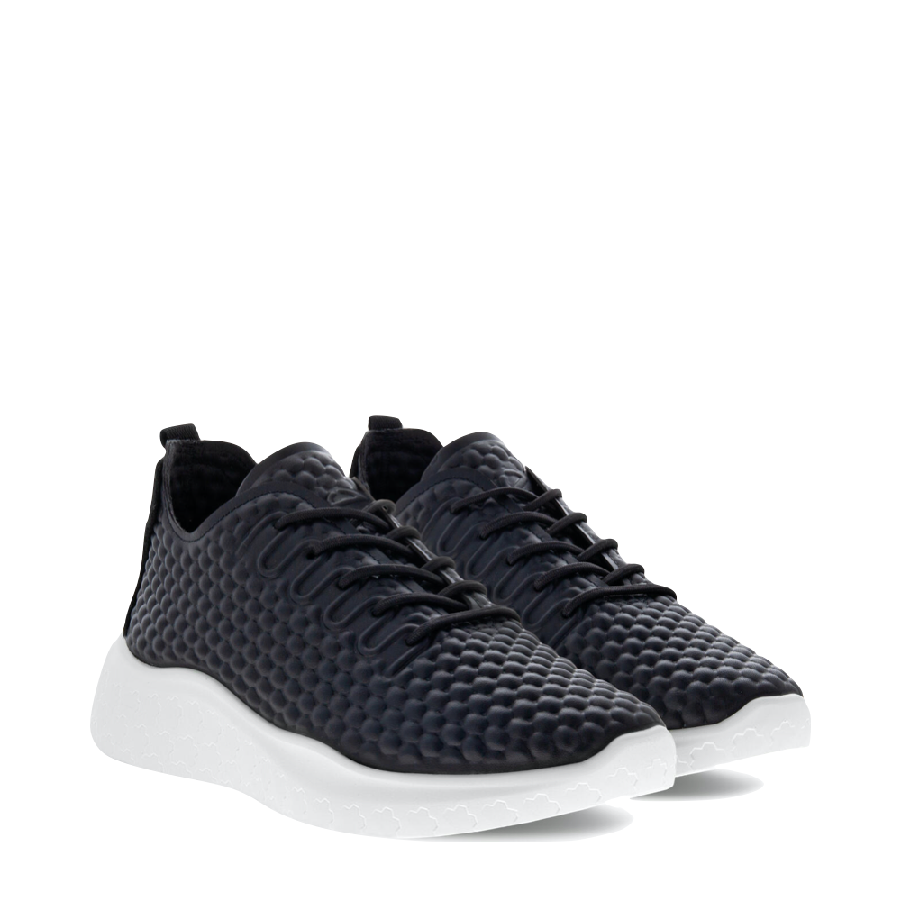 Mudguard and Toe view of Ecco Therap Leather Lace for women.