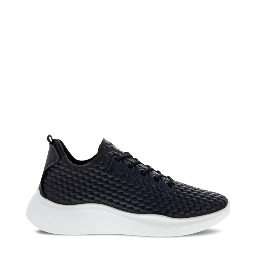 Side (right) view of Ecco Therap Leather Lace for women.
