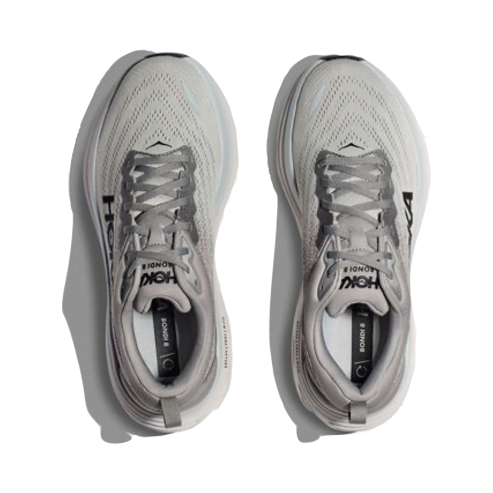 Top-down view of Hoka Bondi 8 for men.