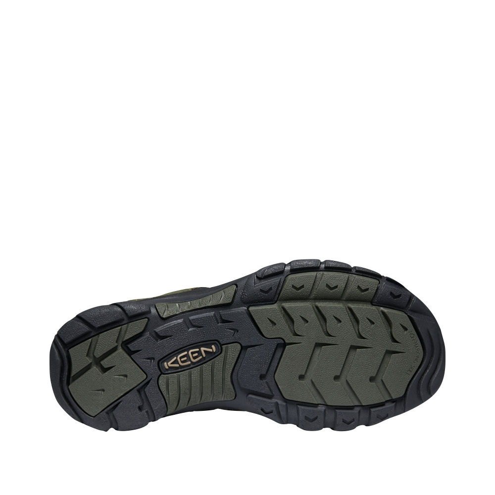 Bottom view of Keen Newport H2 Waterproof Sandal for men.
