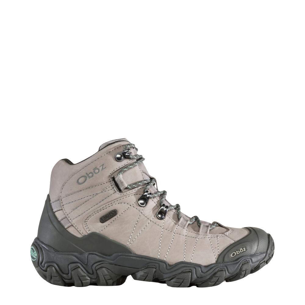 Oboz Women s Bridger Mid Waterproof Hiker in Frost Grey