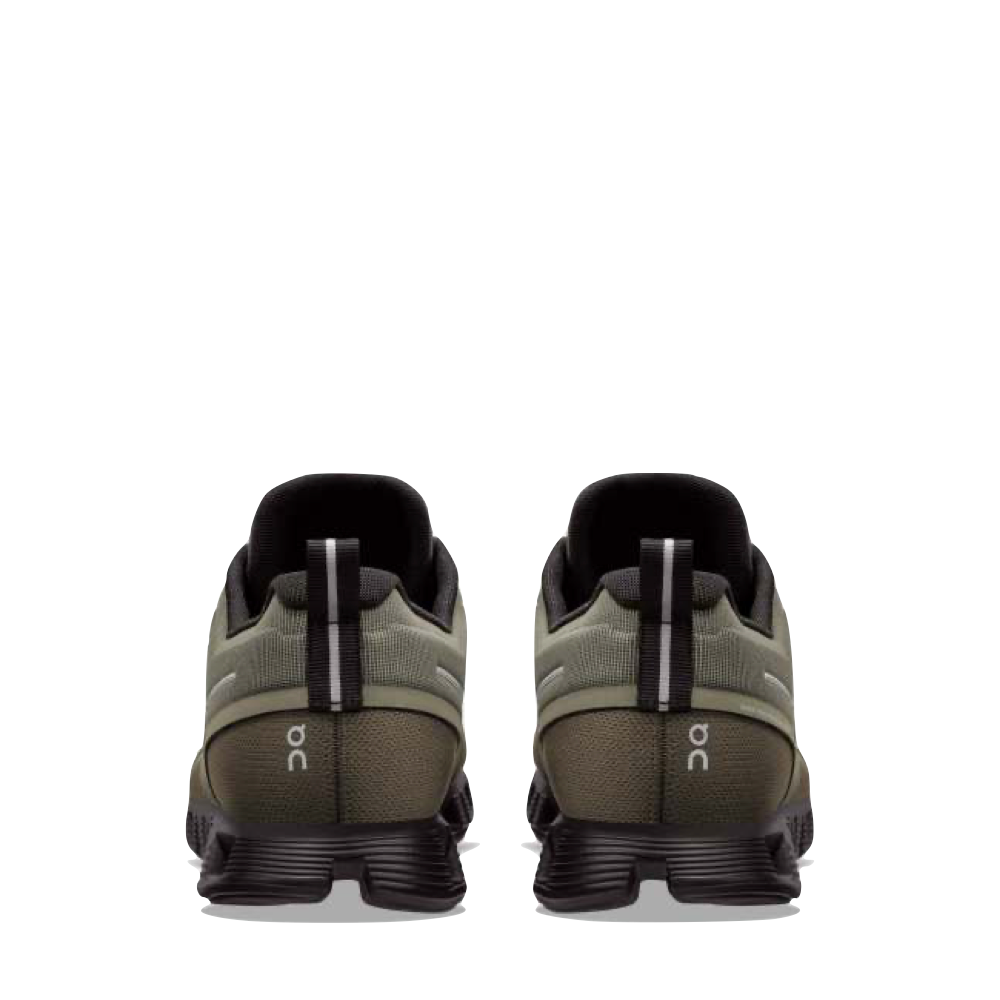 Back view of On Cloud 5 Waterproof Sneaker for men.