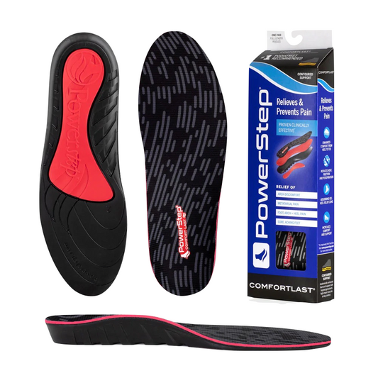 Detail view of Powerstep Comfort Last Gel Insole.