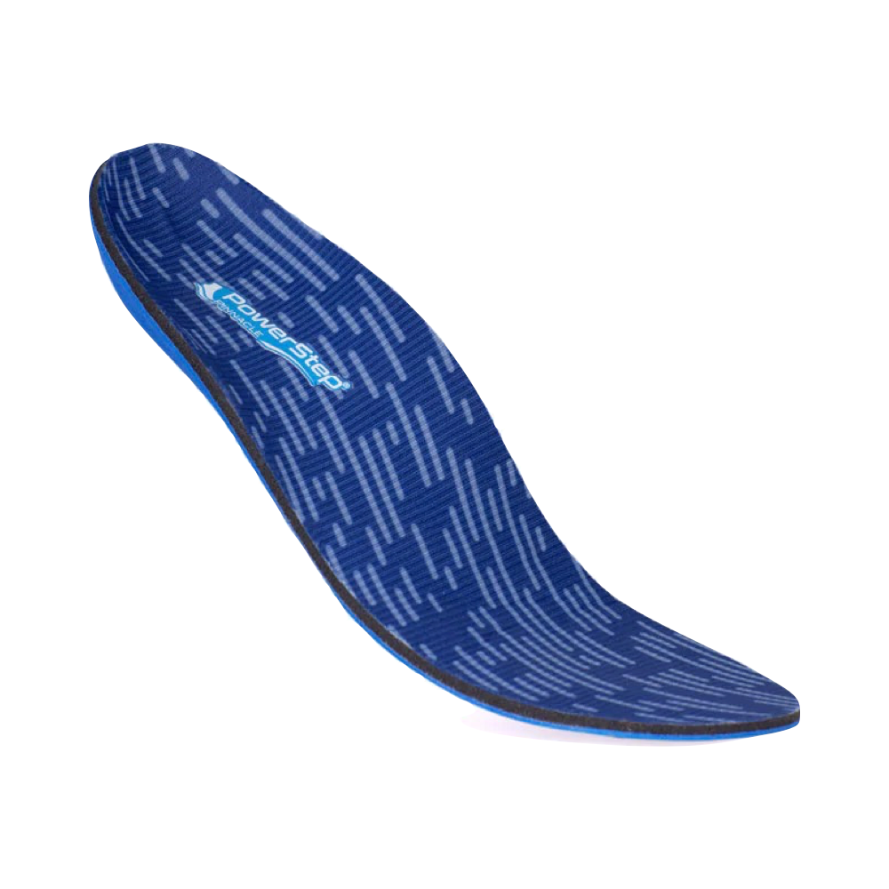 Toe view of Powerstep Pinnacle Full Arch Insole.