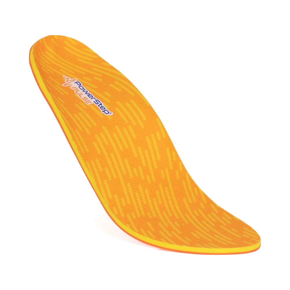 Toe view of Powerstep Pulse Athletic Insole.
