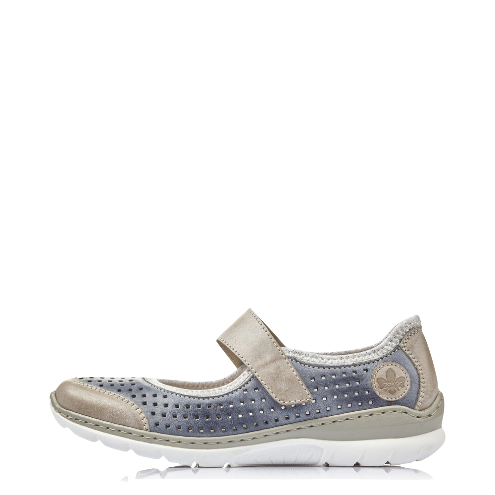 Side (left) view of Rieker Nikita B5 Mary Jane for women.