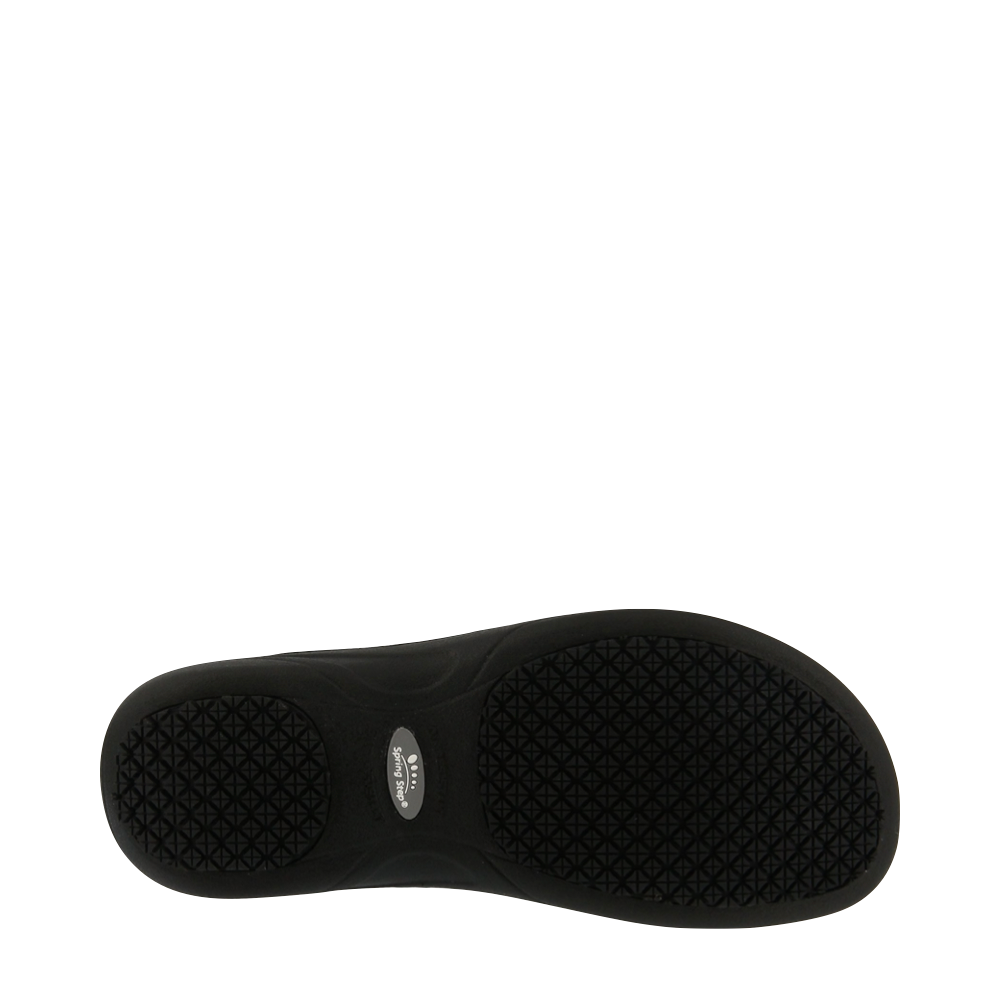 Bottom view of Spring Step Manila Slip Resistant Slip On for women.