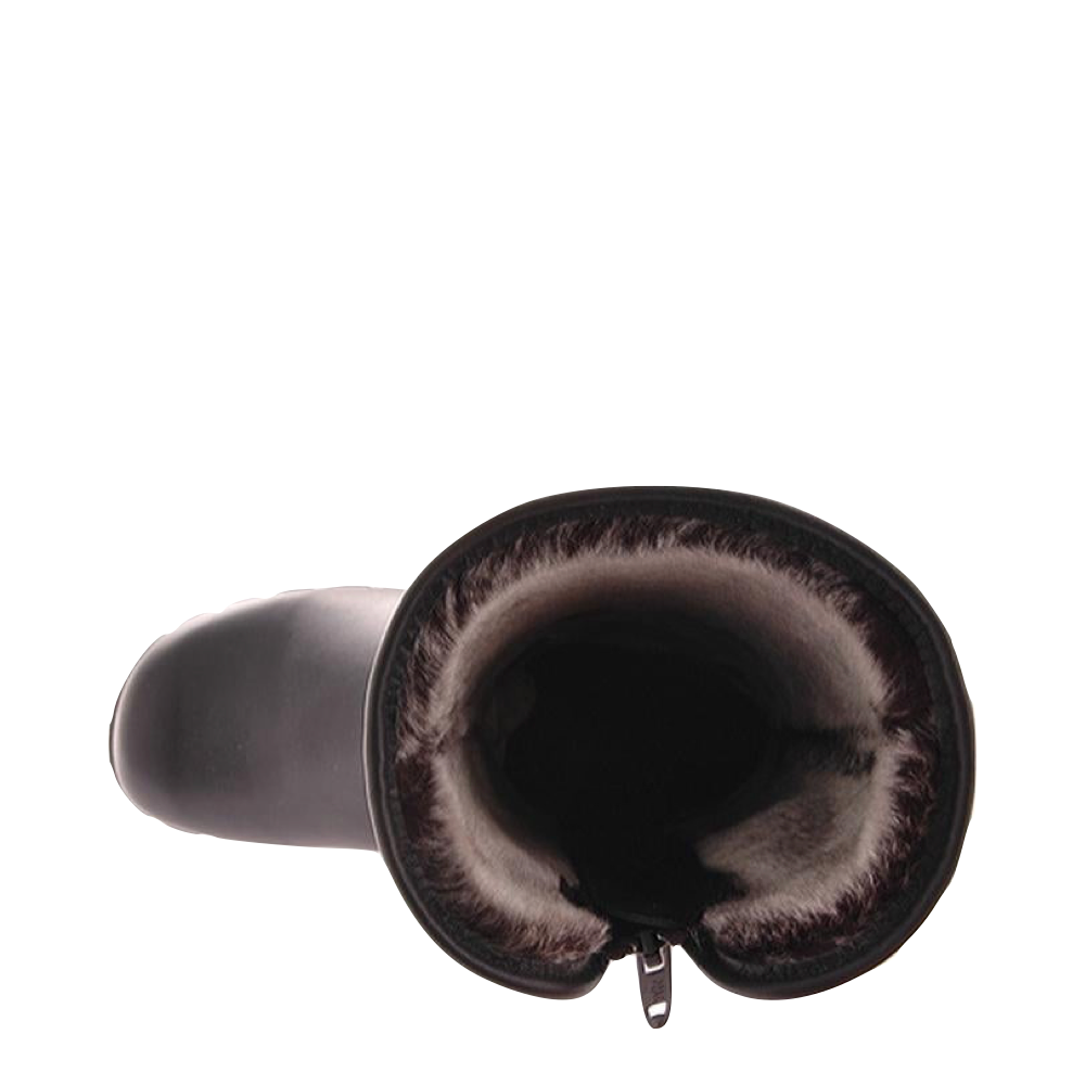Top-down view of Toe Warmer Shield Mid Side Zip Waterproof Leather Boot for women.