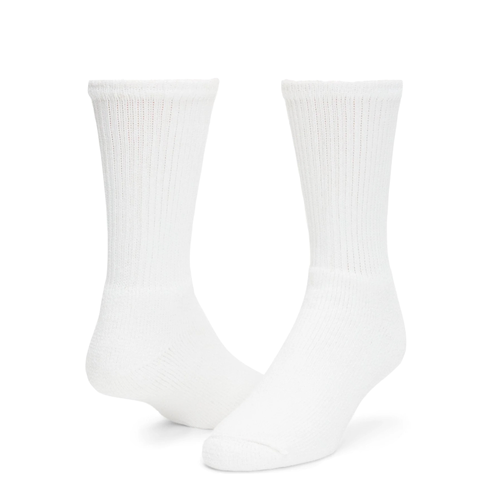 Toe and Heel view of Wigwam King Cotton Crew Sock.