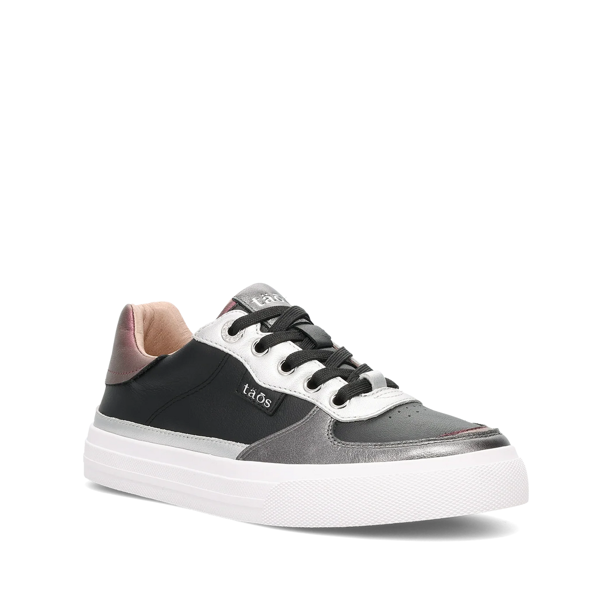 Taos Women's Pop Soul Sneaker in Black Metallic Multi