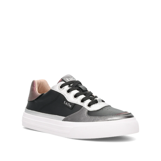 Taos Women's Pop Soul Sneaker in Black Metallic Multi