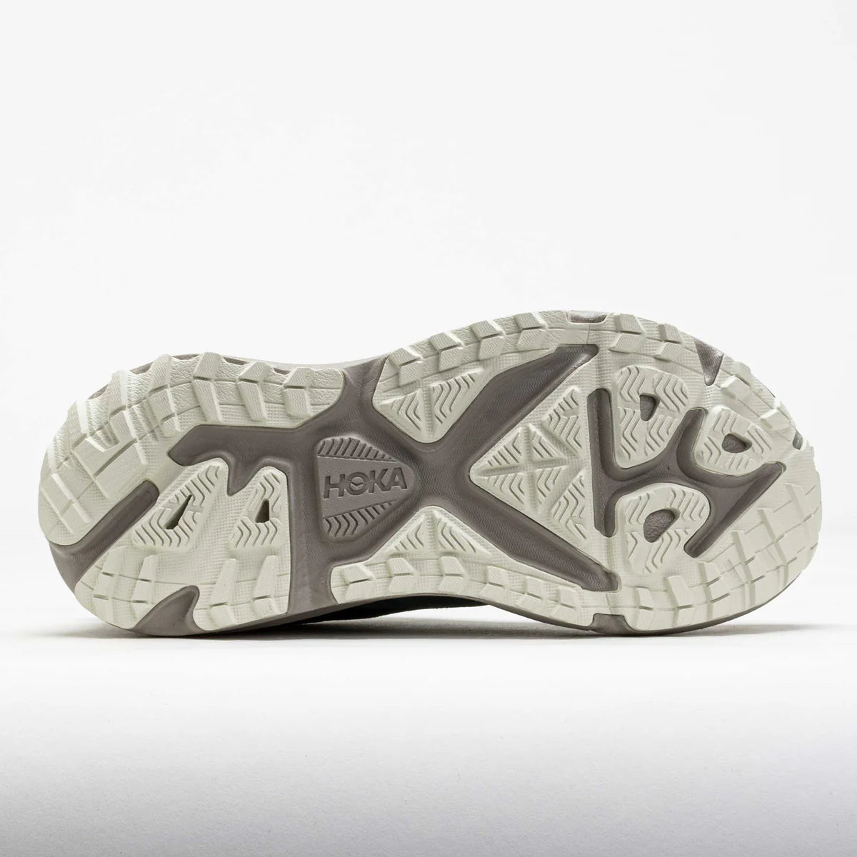 Hoka Men's Stinson 7 Sneaker in Fern/Cement Grey