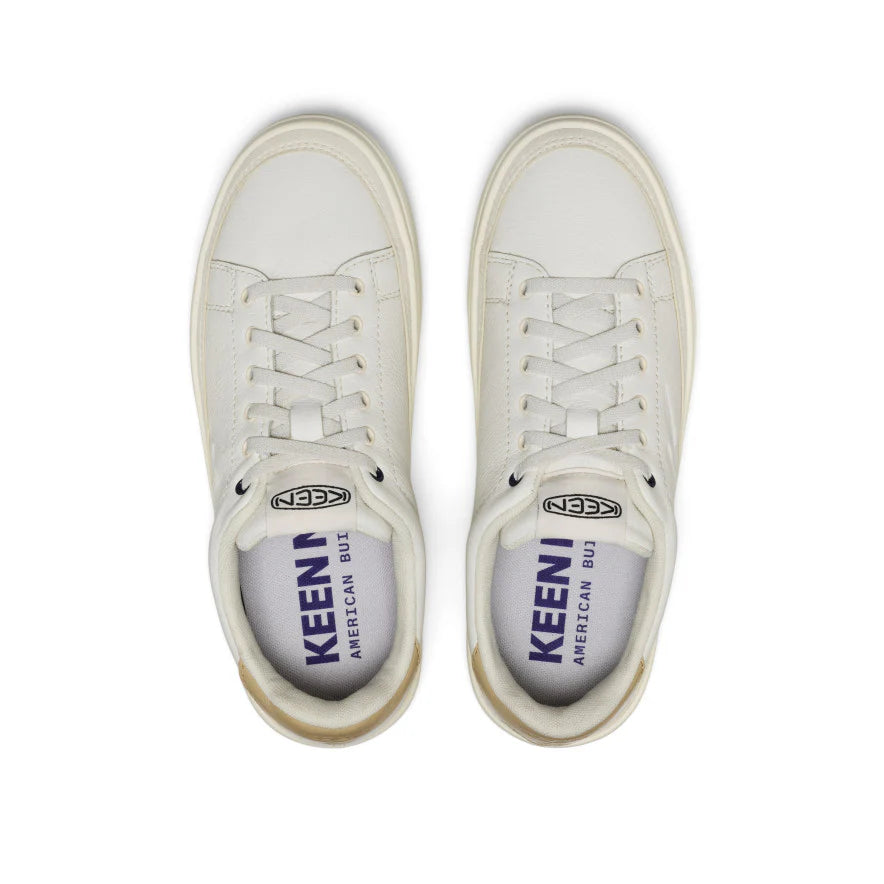 KEEN Women's KM1 Leather Sneaker in Birch/Safari