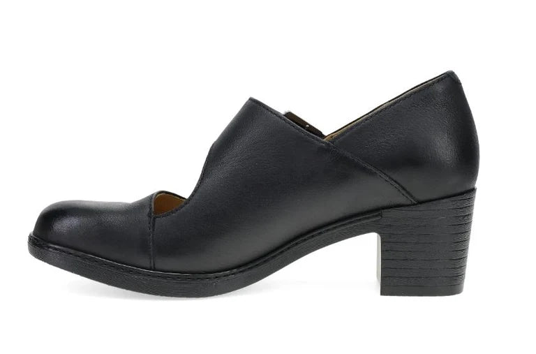 Dansko Women's Marigold Heeled Mary Jane in Black
