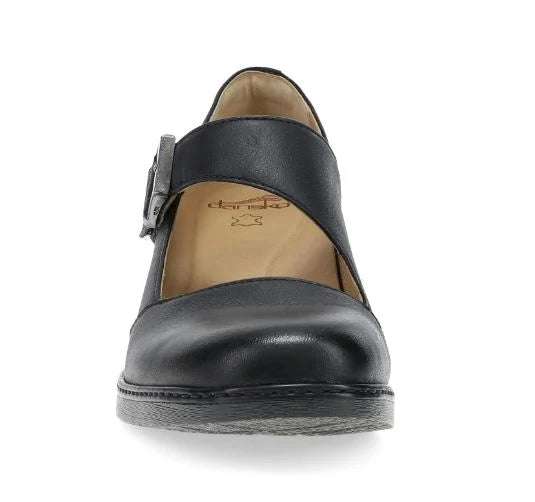 Dansko Women's Marigold Heeled Mary Jane in Black