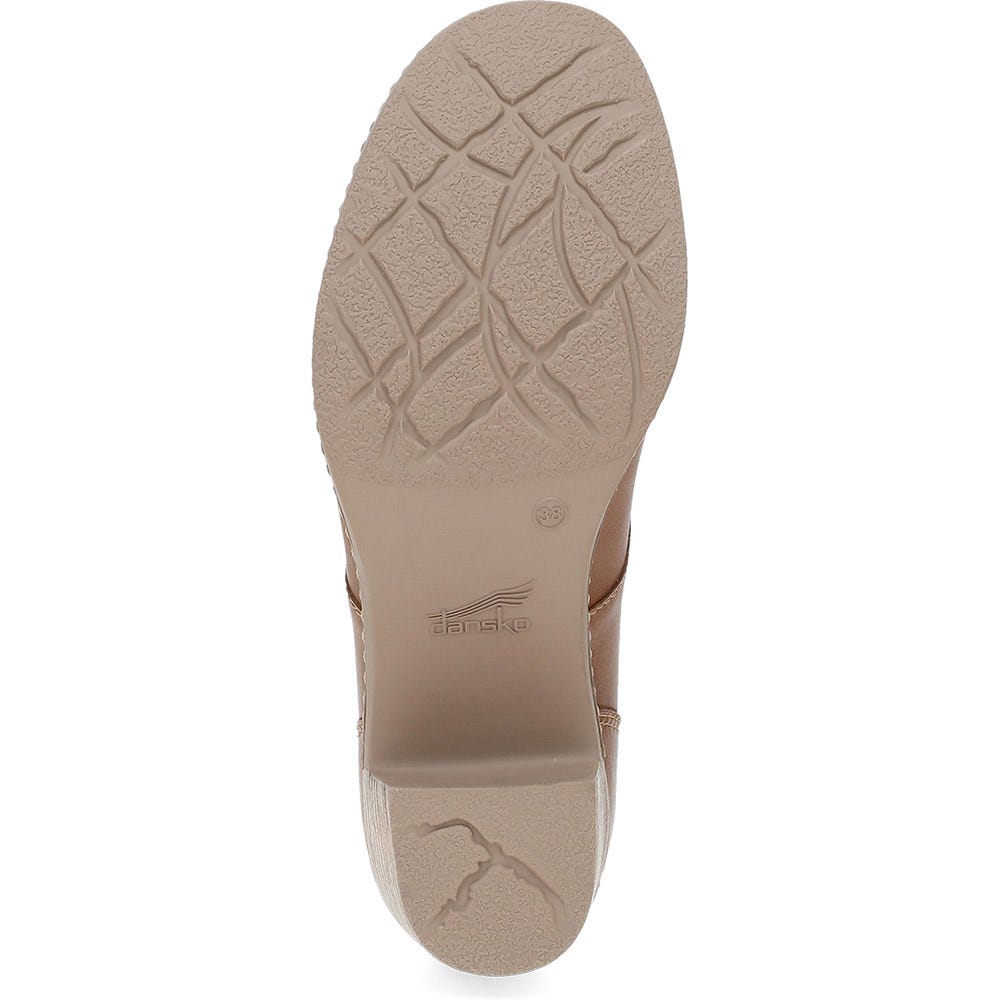 Dansko Women's Maris Heeled Oxford in Luggage Tan