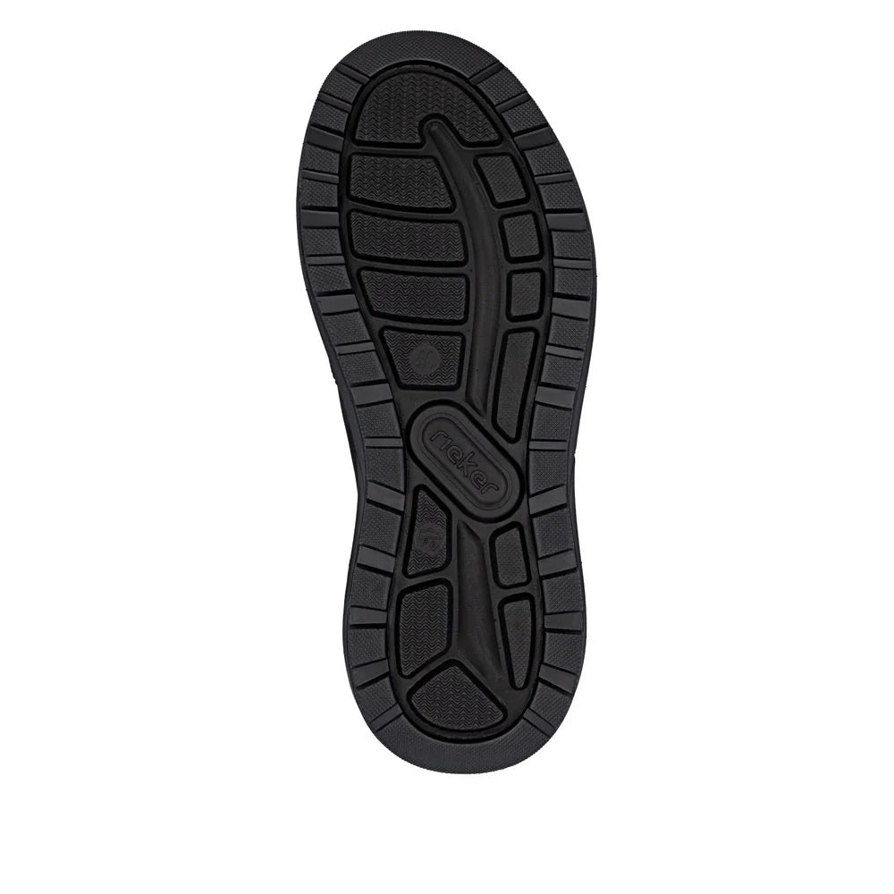 Rieker Men's Thorben 52 Slip On in Schwarz Black