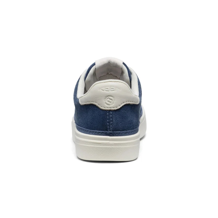 KEEN Women's KM1 Leather Sneaker in Vintage Indigo/Birch