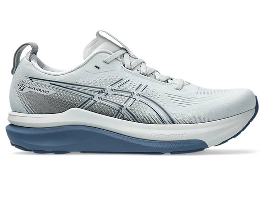 Asics Men's Gel-Kayano 33 Sneaker in Piedmont Grey/Midnight