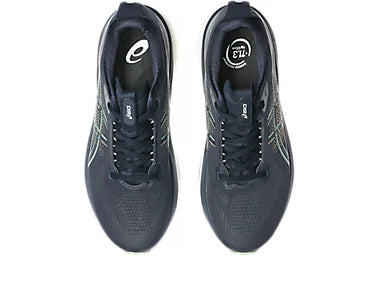Asics Men's Gel-Kayano 33 Sneaker in Midnight/Khaki Green