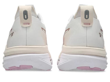 Asics Women's Gel-Kayano 33 Sneaker in White/Hazy Lilac