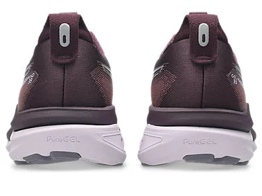 Asics Women's Gel-Kayano 33 Sneaker in Dark Aubergine/Dahlia