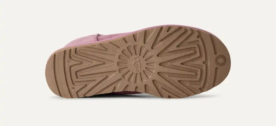 UGG Women's Classic Mini II Sheepskin Boot in Dusty Orchid