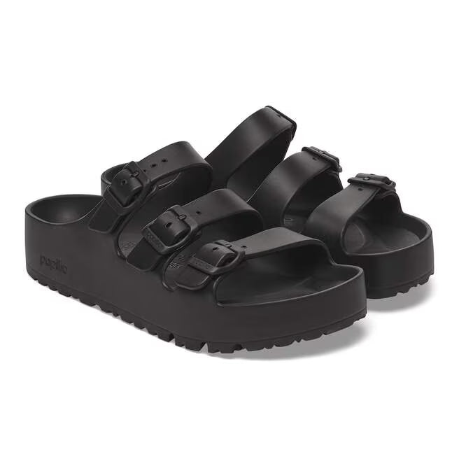 Birkenstock Women's Florida EVA Flex Platform Sandal in Black