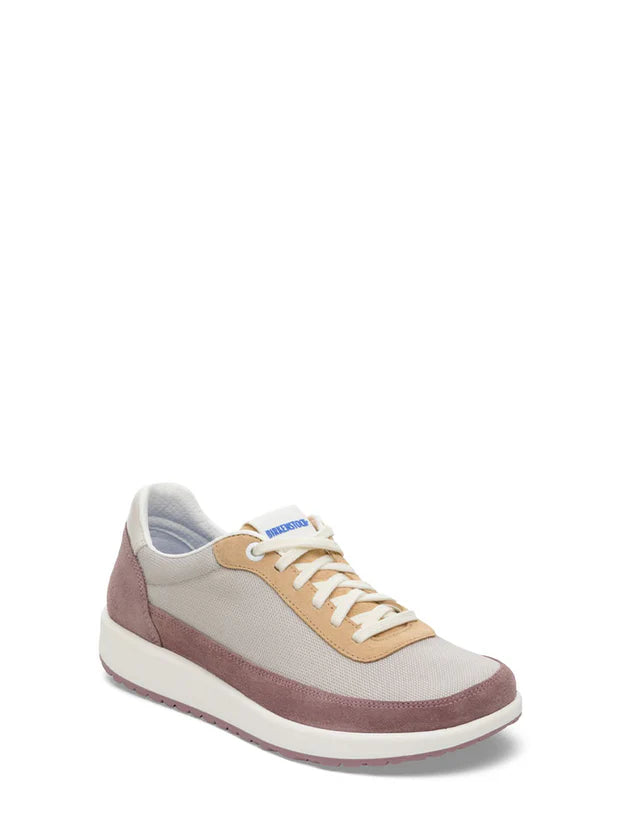 Birkenstock Women's Honnef City Sneaker in Faded Purple/Antique White
