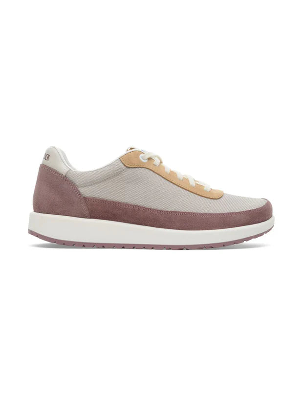 Birkenstock Women's Honnef City Sneaker in Faded Purple/Antique White
