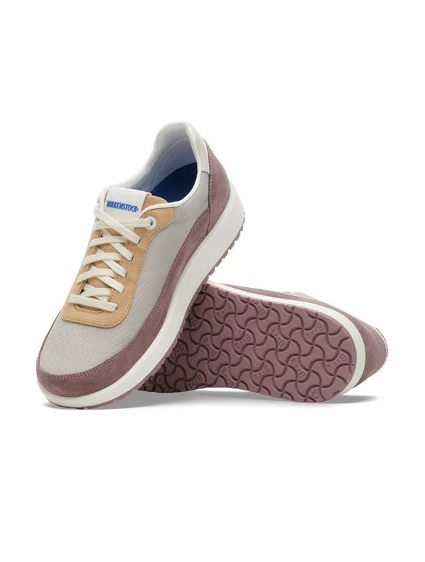 Birkenstock Women's Honnef City Sneaker in Faded Purple/Antique White