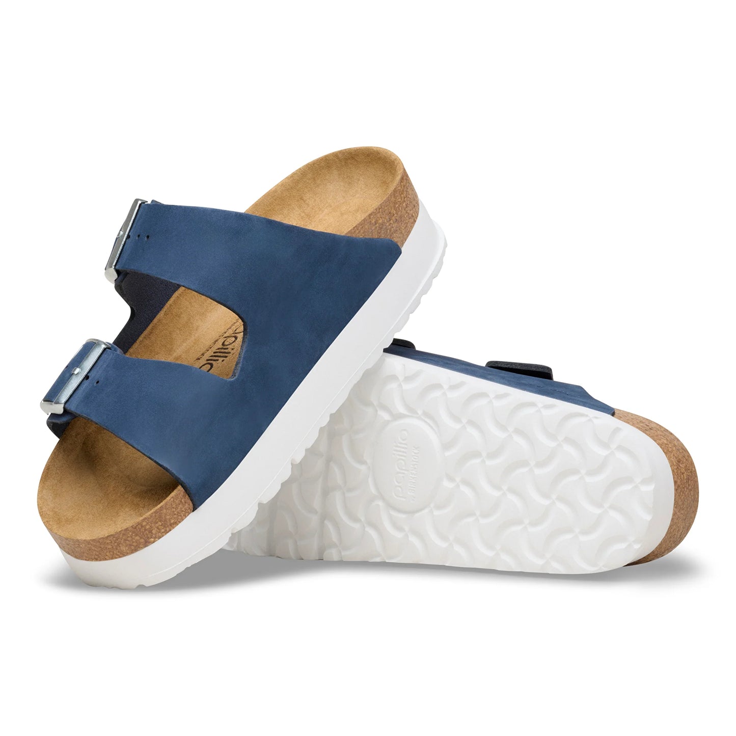 Birkenstock Women's Arizona Flex Platform Sandal (New Navy)
