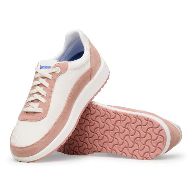 Birkenstock Women's Honnef City Sneaker in Pink Clay/Eggshell