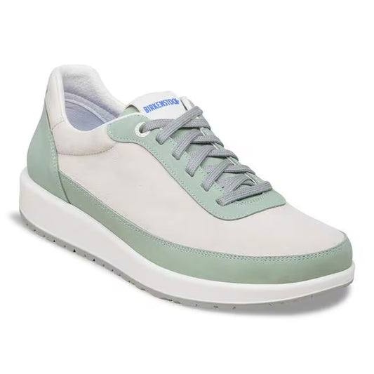 Birkenstock Women's Honnef City Sneaker in Pure Sage/White