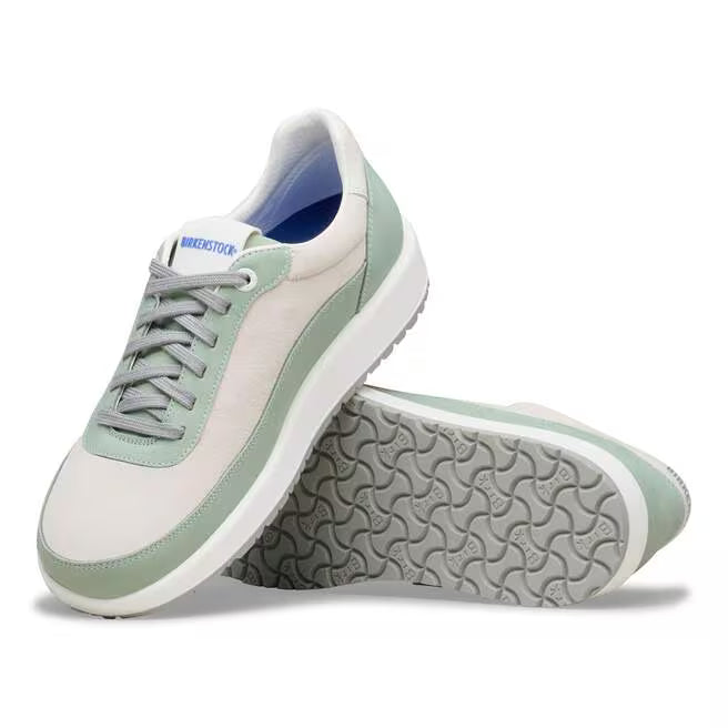 Birkenstock Women's Honnef City Sneaker in Pure Sage/White