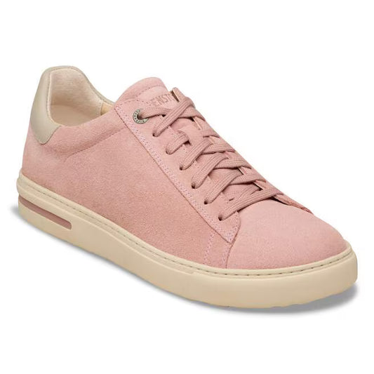 Birkenstock Women's Bend Suede Sneaker in Pink Clay/Oyster