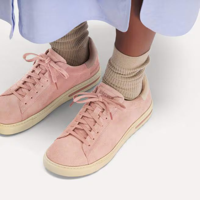 Birkenstock Women's Bend Suede Sneaker (Pink Clay/Oyster)