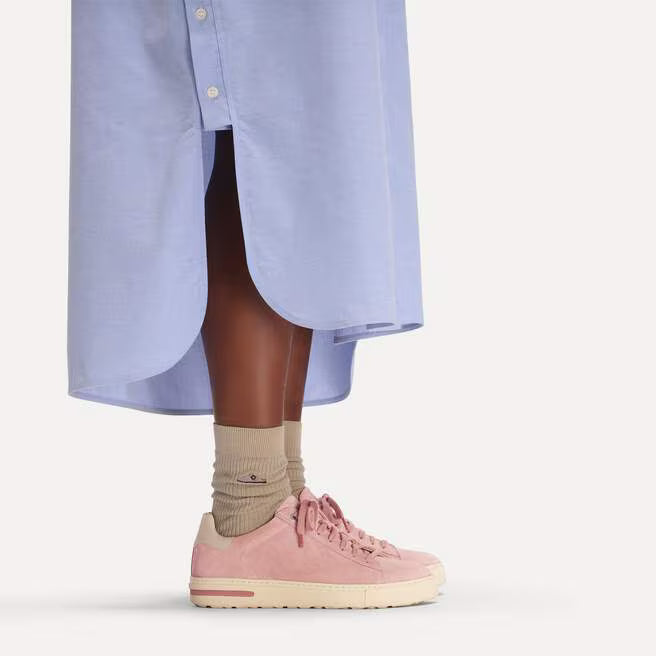 Birkenstock Women's Bend Suede Sneaker (Pink Clay/Oyster)