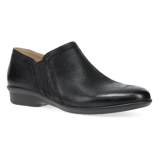Dansko Women's Cheryl Shootie in Black Burnished Nubuck