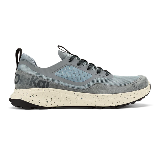 OluKai Men's Makiki Sneaker in Cloud Grey/Poi